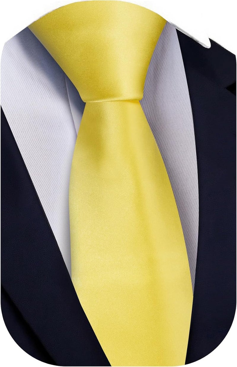 Ailisus Store Boys Tie Solid Color Silk Satin Pre-tied Kids Necktie for Age 8-12 Adjustable Formal Wedding School Graduation - Image 1